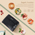 Long Slot Toaster 2 Slice with 6 Shade Settings, Extra Wide Slots, Removable Crumb Tray, for Bagels, Waffles, Snacks