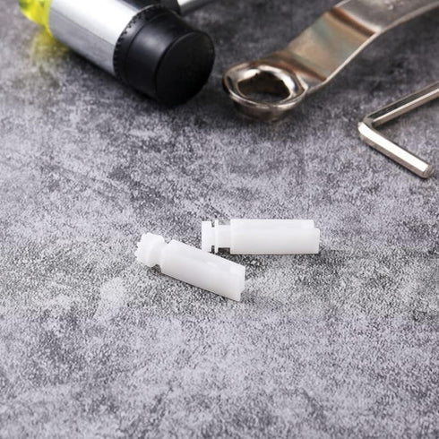 Vertical Blind Replacement Parts Repair Tabs White Stems for Vertical Blinds Curtain Accessories (12 Pieces)