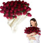 Finished Rose Bouquet Blanket, 43.3 in Handmade Crochet Flower Bouquet Blanket, Knitted