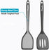 Silicone Spatula Turner Set, High Heat Resistant Nonstick Rubber Flippers for Baking & Cooking