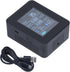 Detector Test Kit for Home: Wide Range Applications for Temperature and Humidity (Black)
