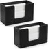 CMLKLZD 2 Pack Paper Towel Dispenser Countertop, Wooden Folded Paper Hand Towel Holder