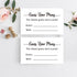 KONKAVA (50 3.5" 2" Guess How Many Game Cards, Cards) Baby Shower Game Cards (Minimalist) x