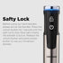 Liebe&Lecker Cordless Hand Blender, USB Rechargeable Immersion Blender with 8 Variable Speeds, Whisk, Milk Frother