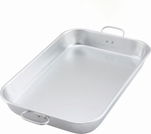 Winco ALBP-1218 Winware 12 18-Inch by 2-1/4-Inch Aluminum Bake Pan with Drop Hand by Winco