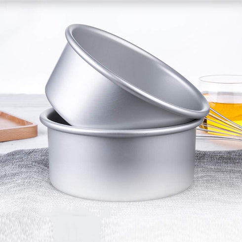 10 Inch Round Cheesecake Pan, Aluminum Round Cake Pan with Removable Bottom, Anodized Aluminum Baking Pan