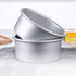 10 Inch Round Cheesecake Pan, Aluminum Round Cake Pan with Removable Bottom, Anodized Aluminum Baking Pan