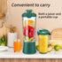 Portable Blender for Shakes and Smoothies - 20 Oz Travel Cup and Lid, Mini Personal Size Blender with 6 Blades