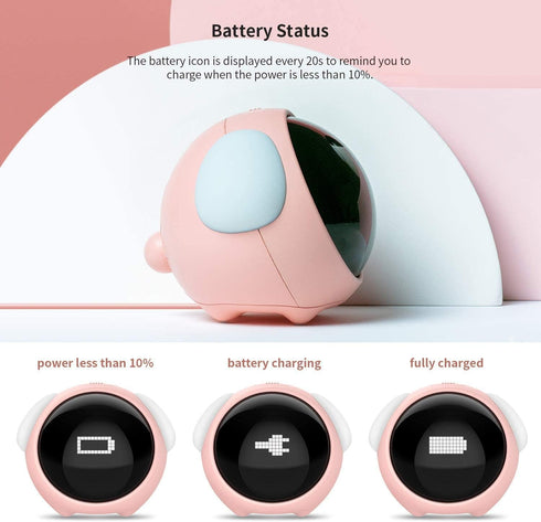 Kids Alarm Clock, Dual Alarm Setting, Adjustable Brightness Night Light, Toy and Gift for Children