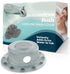 SlipX Solutions Bottomless Bath Overflow Drain Cover for Tub, Adds Inches of Water for a Warmer Deeper Bath, Gray (4