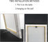 PHAMTE Modern Christian Wall Art, "As For Me And My House We Will Serve The Lord" Canvas Print, 11x14 Inch