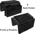 6 Pockets TV Remote Control Organizer - Home Sofa Console Caddy Holder for Cellphone, Tray, Snacks