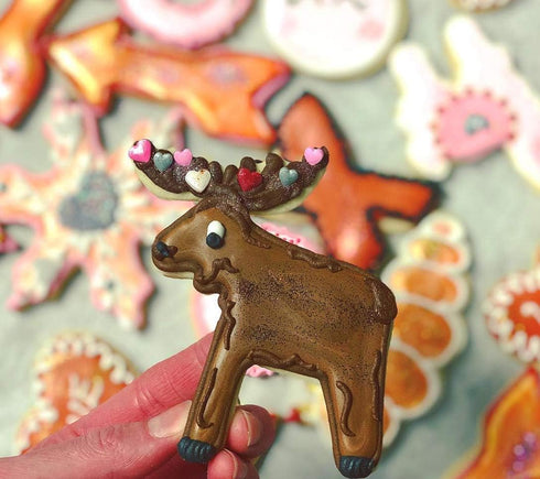 Ann Clark Moose Cookie Cutter, 3.25" Made in USA
