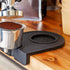 Restaurantware Restpresso Tamping Mat - 5.3 x 4.75 Inch Anti-Slip Espresso Mat with Tamper Holder for Barista Use