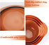 BoxedHome 4 Piece Nesting Plastic Mixing Bowl Set, Mixing Bowls with Pour Spouts, Size 1.7, 2.5, 3.5 and 4.5qt for