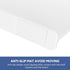 6 Closet Closet HBlife Pcs White Acrylic Shelf Dividers, Vertical Purse Organizer for Perfect for Sweater, Shirts