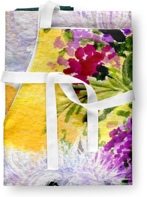 Caroline's Treasures SS8301APRON Westie Apron, Large, Unisex, Multicolor, Cooking Kitchen Server Baking Crafts Gardening