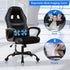 Gaming Chair Computer Office Ergonomic High Back Massage PC Desk Chairs with Lumbar Support & Padded Armrest Racing