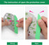 Herb Stripper 9 Holes, Luxiv Stainless Steel Kitchen Tool for LooseLeaf Kale, Chard, Collard Greens, Thyme, Basil,