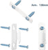 Sratte Curtain Rod Single Bracket Hardware Brackets with Screws, Spreader Wall Bracket Hooks for Kitchen Accessories