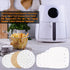 Air Fryer Perforated Parchment Paper, Set of 100, 8 inch Air Fryer Liner for Steaming Basket and More