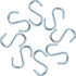 Nydotd 180 Pcs 1 Inch S Hook Connectors, Mini Metal S-Shaped Wire Hook Hangers for DIY Crafts, Hanging Jewelry, Key
