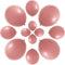 Dusty Pink Balloons Various Sizes, 5 Inch 10 Inch 18 Inch Dusty Rose Wedding Bridal Shower Decorations, 87 Pcs