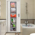 Extra Large Pockets Shoe Organizer - Over the Door Hanging Shoe Holder with 6 Large Pockets for Closet (Grey)