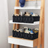 Small Collapsible Baskets, Fabric Storage Bin Organizer for Shelves, Dark Gray for Underwear, Socks, Baby Products