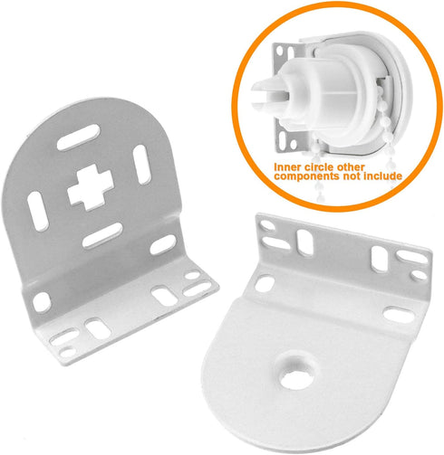 Sing F LTD Heavy Duty White Roller Blind Repair Kit, Professional Compatible with Spares
