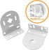 Sing F LTD Heavy Duty White Roller Blind Repair Kit, Professional Compatible with Spares
