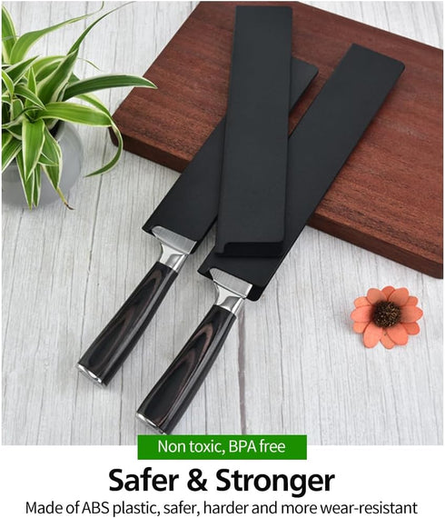 5/10/20pcs Universal Knife Edge Guards Set, Non-BPA Knife Sheath, Waterproof Knife Protectors for Blades