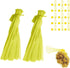 EBOCACB 100pcs Seafood Boiling Bags, Plastic Reusable Mesh Produce Bags, Crawfish Bags Boiling
