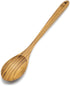 FAAY 13.5" Teak Wooden Cooking Spoon, Mixing Spoon Handcrafted from Teak | Healthy High Moist Resistance