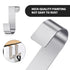 Hotop 12 Pcs Over The Cabinet Drawer Door Hooks - 1.12 Inch Sturdy Metal Z Shaped Hanger Peg for Bathroom Clothes Towel