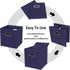 Black Foldable Storage Cubes Bins, Fabric Storage Box Organizer with Dual Handles, Navy Blue