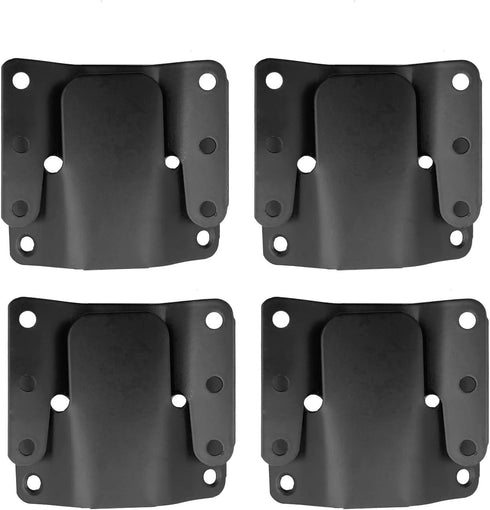 LazyMe Universal Sectional Sofa Interlocking Connectors, 4 Sets, 8 Pieces