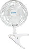 Hurricane Classic 6 Inch Clip Fan - 2 Speed Portable Mini Desk Fan with Adjustable Tilt for Home and Travel