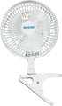 Hurricane Classic 6 Inch Clip Fan - 2 Speed Portable Mini Desk Fan with Adjustable Tilt for Home and Travel