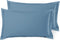 Nestl Soft Pillow Shams Set of 2 - Hotel Style Premium Microfiber Pillow Covers, King 20"x36", Blue Heaven
