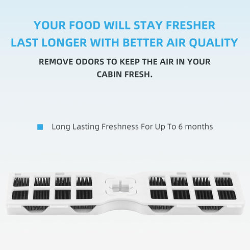 Pure Air AF-2 Air Filter Fit for Frigidaire Refrigerator frgpaaf2 Replace FRFS282LAF FRFS2823AW FRFS2823AS GRMG2272BF PRFS2883AF PRFC2383AF Filter for Air by AMI PARTS(3-pack)