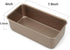 7.8inch Nonstick Loaf Pan - Classic Bakeware Bread Pan with 1.5 lb Dough Capacity, Champagne