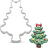 LILIAO Christmas Tree with Bow Cookie Cutter, 3.4 x 4.5 inches, Stainless Steel