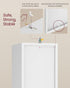 3-Tier 9.4 7.9 37.3 Inches, ULBC523W01 VASAGLE Custos Collection - Bookshelf, Bookcase, Book Shelf, Open Storage Shelf