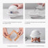 Moon Lamp Humidifier, 2 in 1 Night Light & Humidifier with USB Recharge, 3 Colors 3D LED Moon Light with Stand,