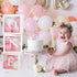 Number Birthday Candles (2 Candle Pink), 3D Diamond Shape 2nd Happy Birthday Cake Topper for Celebration Supplies