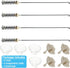 4Pcs Washer Suspension Rod Kit for Roper & Admiral Models