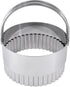 R&M International Stainless Steel 3-1/4" Round Fluted Biscuit Cutter with Handle, 1-Piece