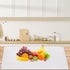 Translucent Baking Mats for Kitchen Counter, Food Grade Silicone Mats for Crafts, Non-Slip Protector with Raised Edges