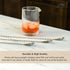 A Bar Above Stainless Steel Cocktail Stirrer Bar Spoon Set, 3 Pieces, 12 , 15 , 17 , Spiral Handle Drink Stirrers